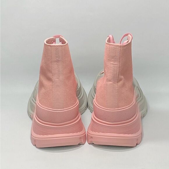 Alexander McQueen ombré lace-up ankle boots size 40 - Picture 5 of 13